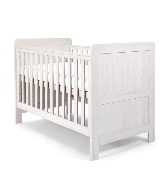 Atlas 2 Piece Cotbed Set with Wardrobe- White image number 3